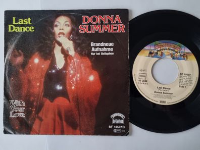 Donna Summer - Last Dance 7'' Vinyl Germany