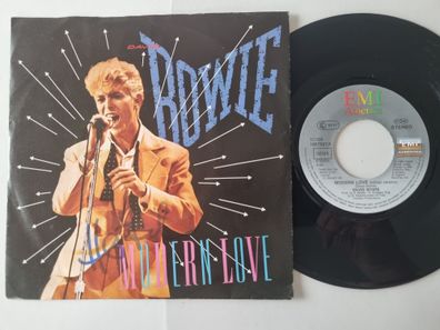 David Bowie - Modern Love 7'' Vinyl Germany EDITED AND LIVE Version