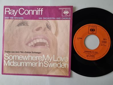 Ray Conniff - Somewhere my love 7'' Vinyl Germany