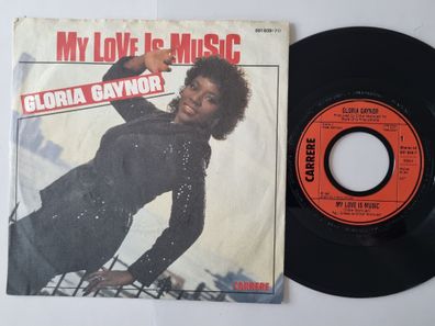 Gloria Gaynor - My Love Is Music 7'' Vinyl Germany