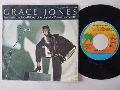 Grace Jones - I've seen that face before (Libertango) 7'' Vinyl Germany