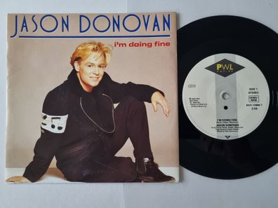 Jason Donovan - I'm doing fine 7'' Vinyl Germany