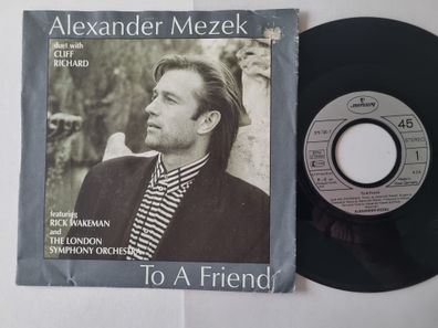 Alexander Mezek - To a friend 7'' Vinyl Germany/ Duet with Cliff Richard