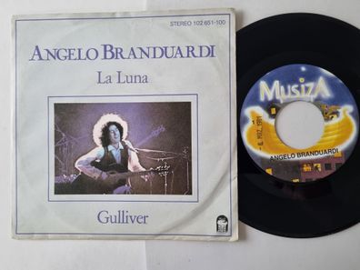 Angelo Branduardi - La luna/ Gulliver 7'' Vinyl Germany