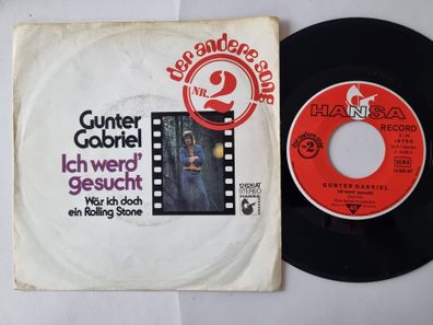 Gunter Gabriel - Ich werd' gesucht 7''/ CV Dr. Hook - Rolling Stone