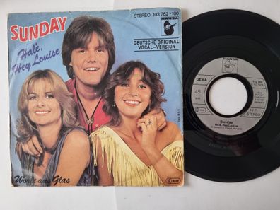 Sunday/ Dieter Bohlen - Hale, hey Louise 7'' Vinyl Germany