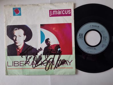 Jürgen J. Marcus - Liberation day 7'' Vinyl Germany Signiert MIT Autogramm