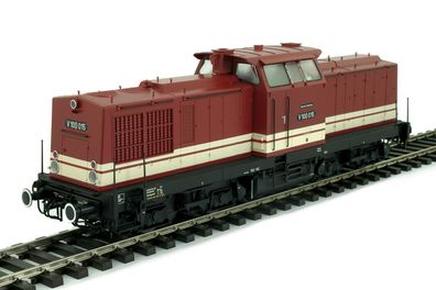 Lenz 40137-01 Diesellok V 100 015 DR-Ost III rubinrot Spur 0