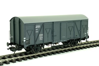 Lenz 42246-04 Güterwagen K4 CFL III eisengrau Spur 0