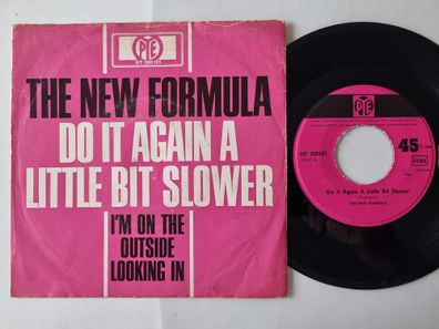 The New Formula - Do it again a little bit slower 7'' Vinyl Germany