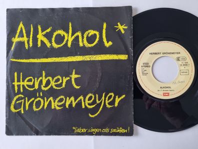 Herbert Grönemeyer - Alkohol 7'' Vinyl Germany