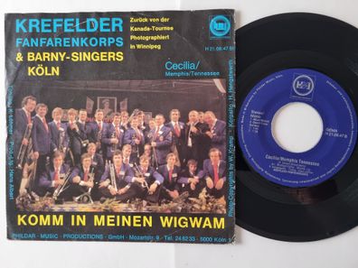 Krefelder Fanfarenkorps - Komm In Meinen Wigwam 7'' Vinyl Germany