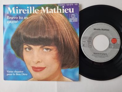 Mireille Mathieu/ ABBA - Bravo Tu As Gagné 7'' Vinyl Germany