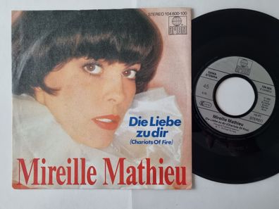 Mireille Mathieu - Die Liebe zu dir 7'' Vinyl/ CV Vangelis - Chariots of fire