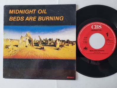 Midnight Oil - Beds Are Burning 7'' Vinyl Holland