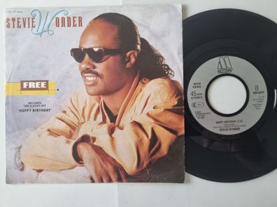 Stevie Wonder - Free/ Happy Birthday 7'' Vinyl Germany