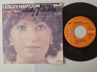 Lesley Hamilton - Lover man 7'' Vinyl Germany Signiert MIT Autogramm