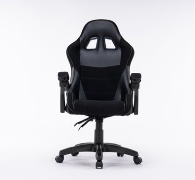 Verstellbarer ergonomischer Gaming-Stuhl, gepolsterter Bürostuhl mit Drehgelenk