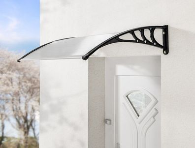 HC Home & Living Haustür Design-Vordach Haus Überdachung Schutz Tür Schwarz Türdac