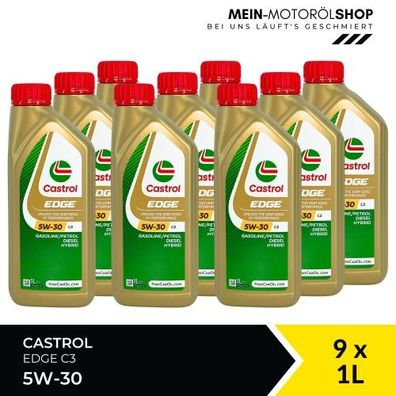 Castrol Edge 5W-30 C3 9x1 Liter