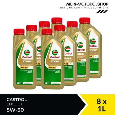 Castrol Edge 5W-30 C3 8x1 Liter