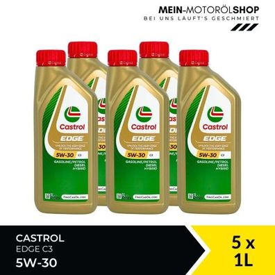 Castrol Edge 5W-30 C3 5x1 Liter