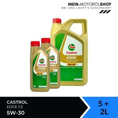 Castrol Edge 5W-30 C3 5 + 2 Liter