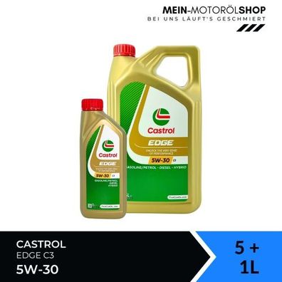 Castrol Edge 5W-30 C3 5 + 1 Liter