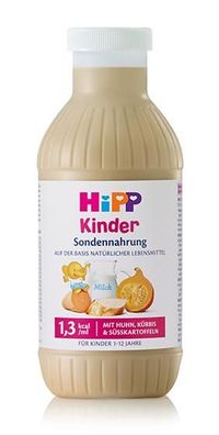 Hipp Kinder-Sondennahrung 1,3kcal/ml 500ml - Huhn-Kürbis-Süßkartoffel