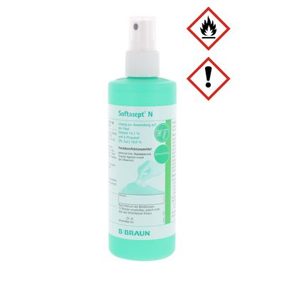 Softasept N Hautdesinfektionsmittel, farblos, Sprühflasche - 250ml