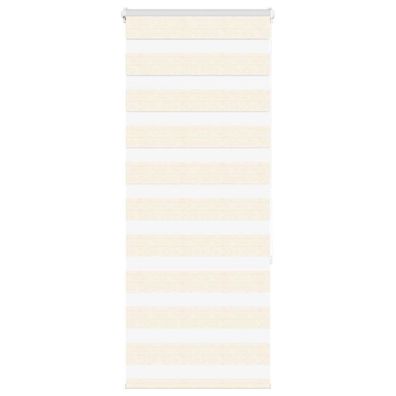 vidaXL Zebrarollo Marmorbeige 60x150 cm Stoffbreite 55,9 cm Polyester