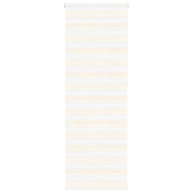 vidaXL Zebrarollo Marmorbeige 70x230 cm Stoffbreite 65,9 cm Polyester