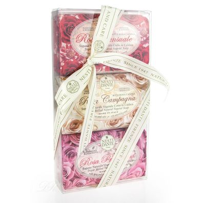 Nesti Dante Rosen Seifen Geschenkset 3 x 150 g