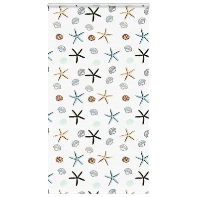 vidaXL Duschrollo mit Kassette 120x240 cm Stoffbreite 116 cm