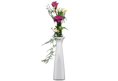 Sandra Rich Vase Solifleur weiß 24cm 756003