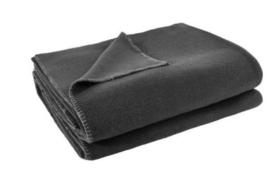 Zoeppritz Basis Soft-Fleece anthracite mel. blanket 960 65% Polyester, 35% Viscose