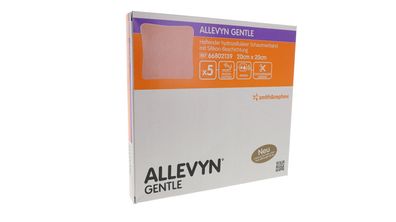 Allevyn Gentle silikonbeschichtete PU-Schaum Wundauflagen ohne Kleberand