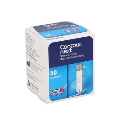 Contour NEXT Sensoren zur Blutzuckerbestimmung - 50 Stück