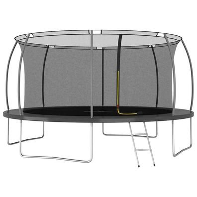 vidaXL Trampolin-Set Rund 460×80 cm 150 kg