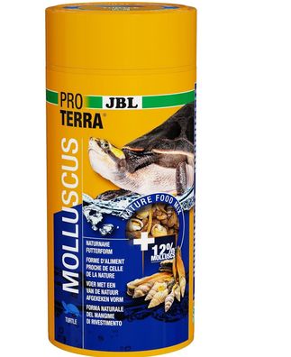 JBL Proterra Molluscus 1000 ml- ganze Schnecken, Gammarus und Fisch-Sticks für