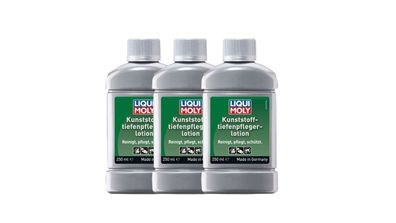 LIQUI MOLY 1537 Kunststofftiefenpflegerlotion 3x250 ml