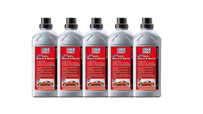 LIQUI MOLY 1542 Auto-Wasch & Wachs Pflege Reinigung5x 1L