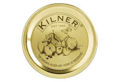 KILNER Vakuum Dichtung für Weithals-Einmachgläser 12er Set 121617