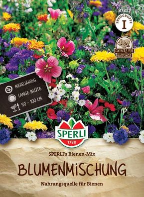 Blumensamen-Mischung SPERLI's Bienen-Mix, Nahrungsquelle für Bienen - mehrjährig