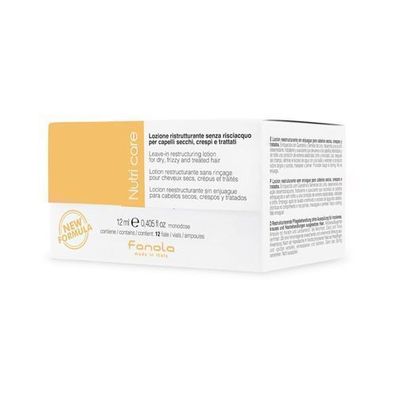 Fanola Restrukturierende Lotion für trockenes Haar, 12x12ml