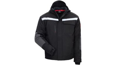 NITRAS Softshelljacke "Motion Tex Plus" Polyester, schwarz, Gr. X