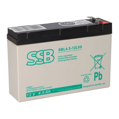 Bleiakku 12V 4,5Ah kompatibel zu Panasonic UP-VW1220P1