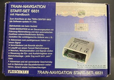 Fleischmann 6831 Train-Navigation Start-Set Neu/OVP