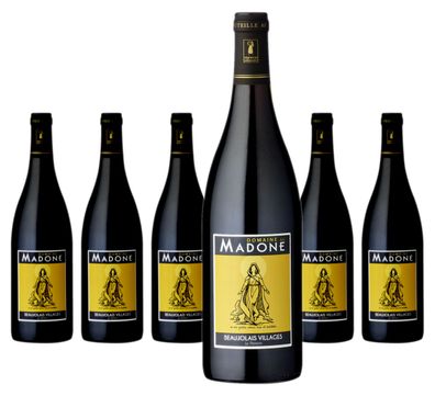 6 x Jean Bererd Domaine De La Madone Le Perréon Beaujolais Villages – 2021