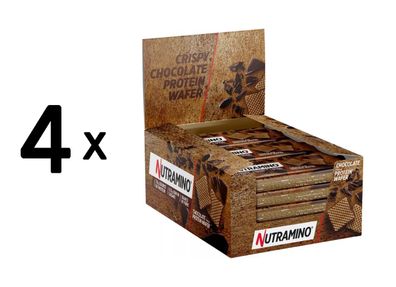 4 x Nutramino Protein Wafer (12x39g) Chocolate